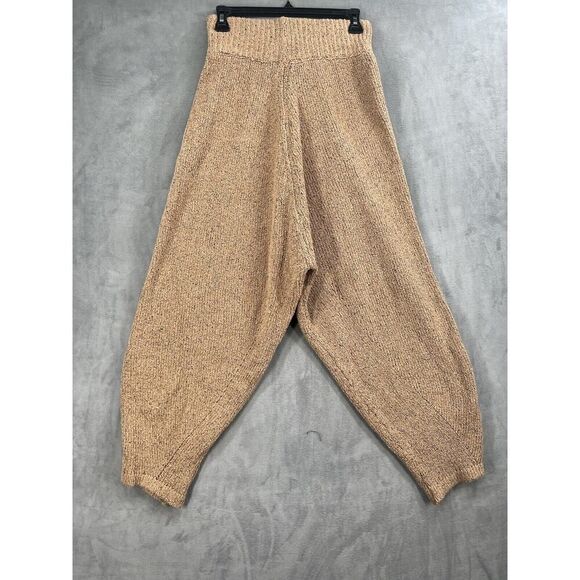 Free People Zulu & Zephyr Almond Cotton Blend Knit Pants Size 6 - Picture 5 of 9